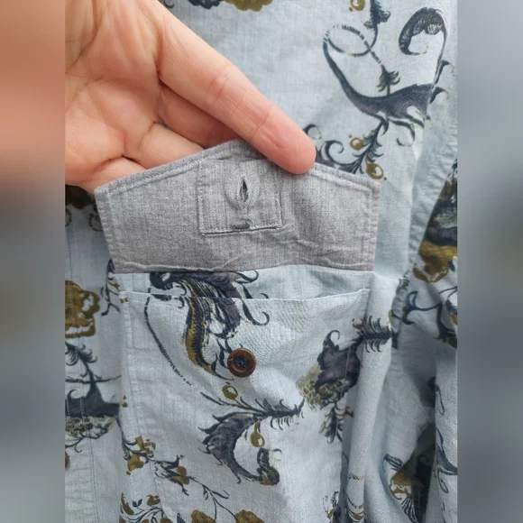 Tommy Bahama "Island Soft" L/S Button Down Shirt XL 100% Cotton - Picture 3 of 8